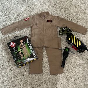 Classic Ghostbusters Costume (Size 8-10) Includes 9 Piece Set
